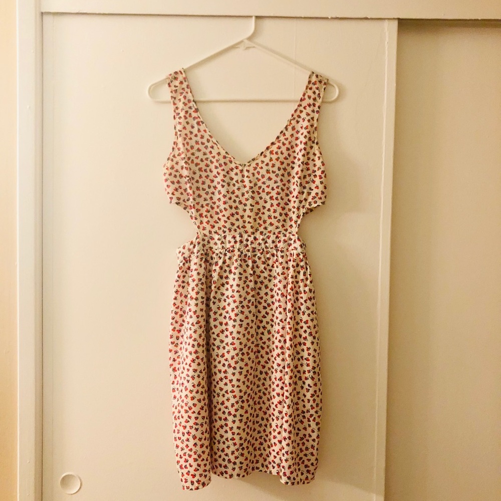 Summer Dress with Side Cut Outs